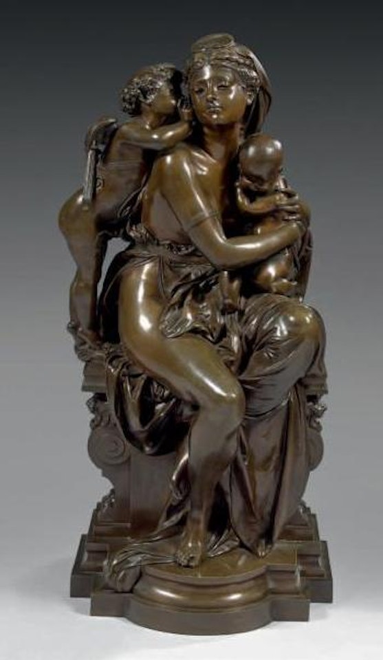 Entre deux Amours by Albert-Ernest Carrier-Belleuse