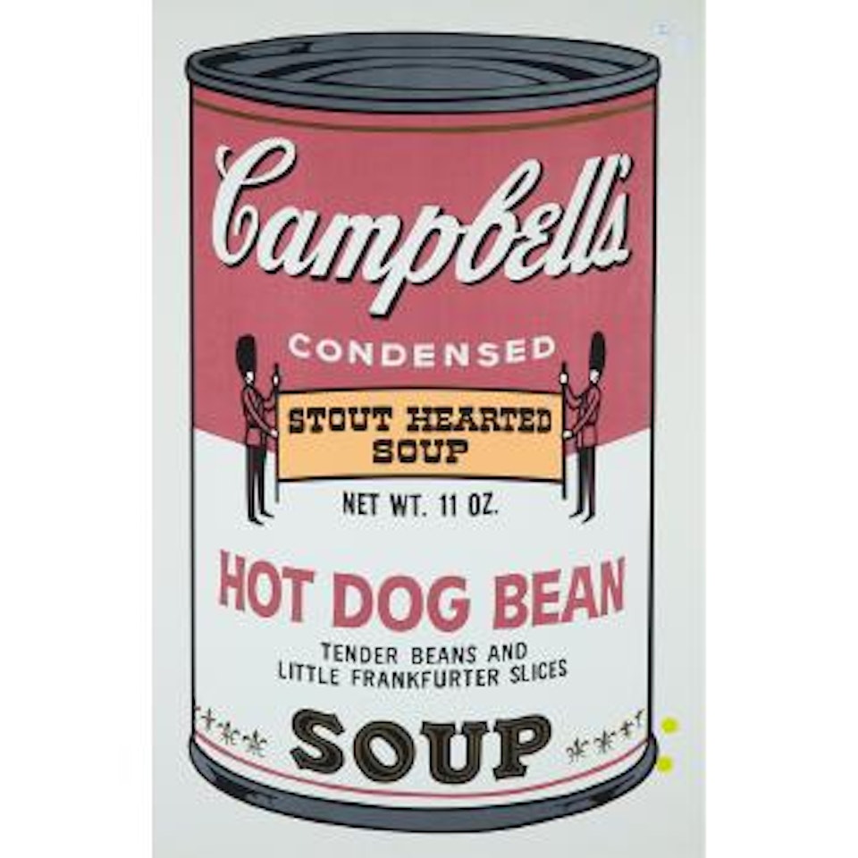 Hot Dog Bean (From Campbell's Soup II) by Andy Warhol