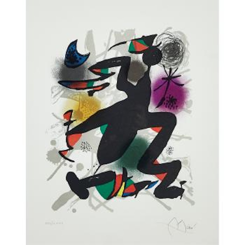 Composition IV, 1977 (From Joan Miro Lithographie III) by Joan Miró