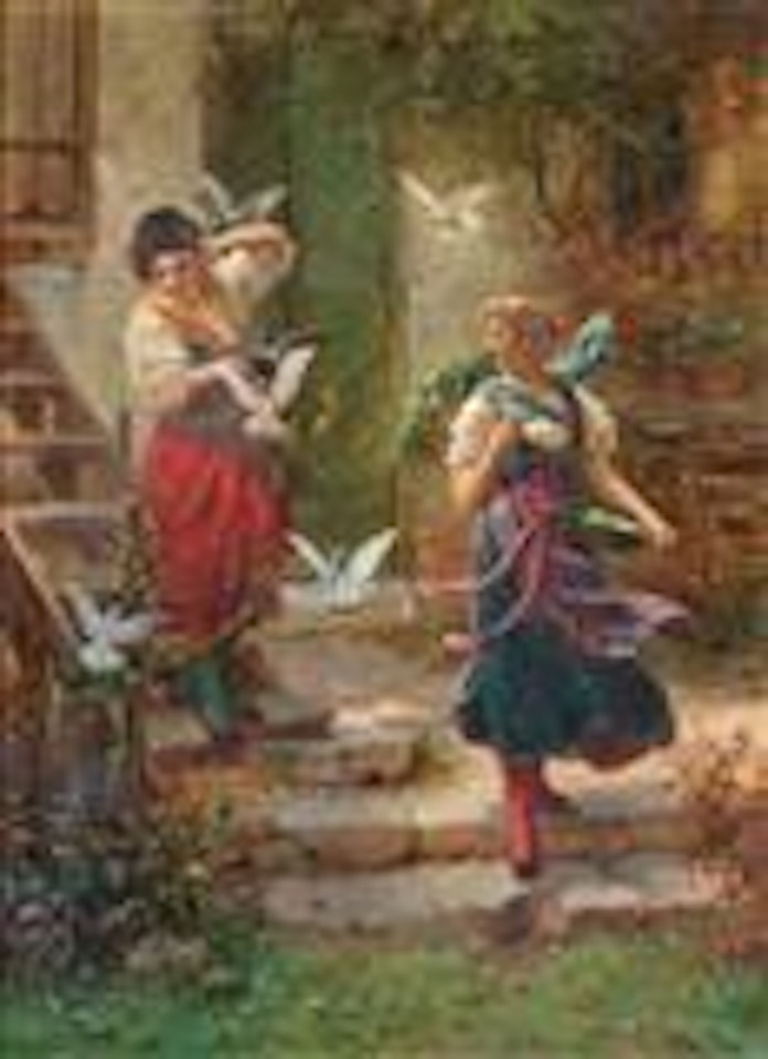 “Wer andern eine Grube gräbt” by Hans Zatzka