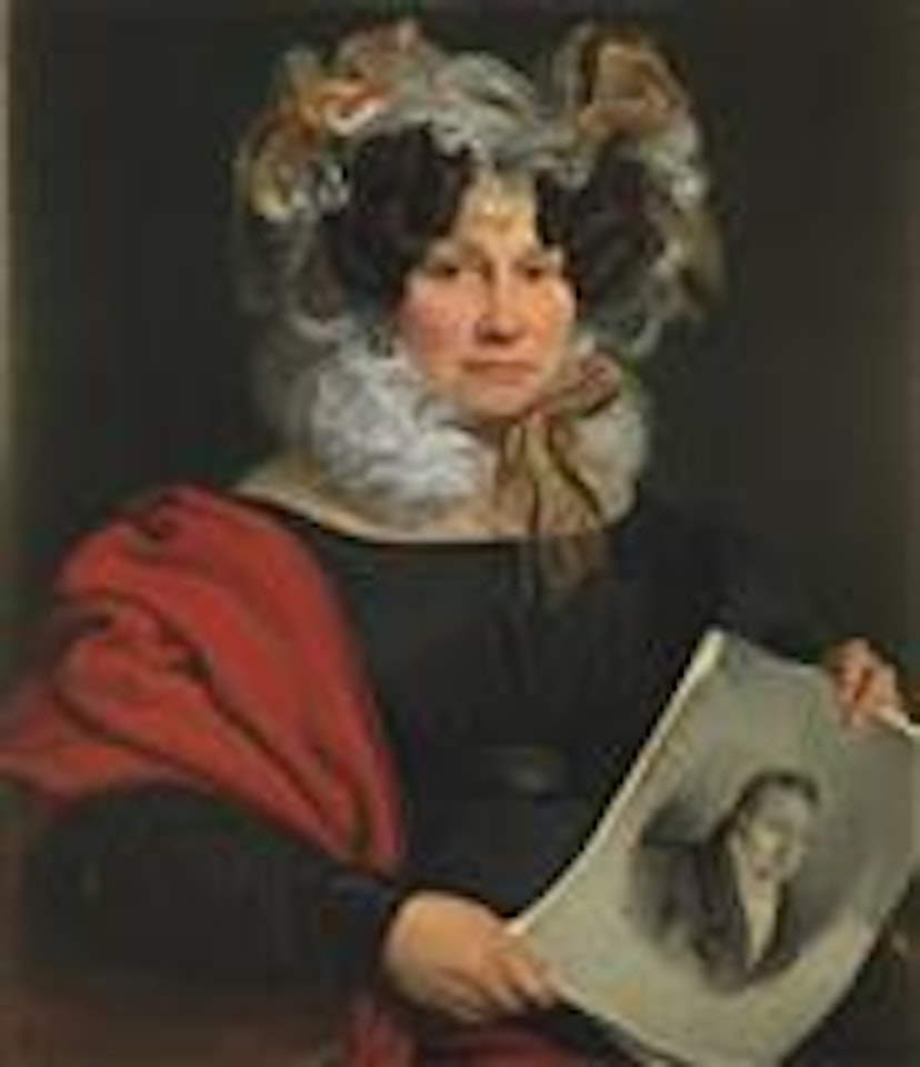 Portrait of Elisabetha Bassi Charlé by Francesco Hayez