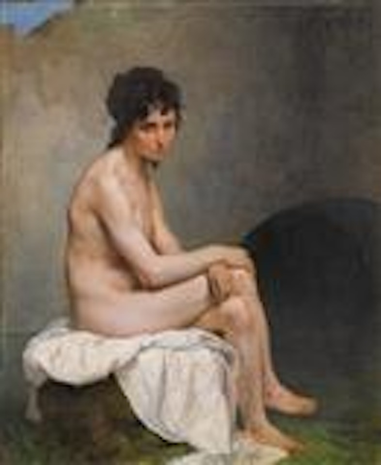 Study of a Female Nude by Francesco Hayez