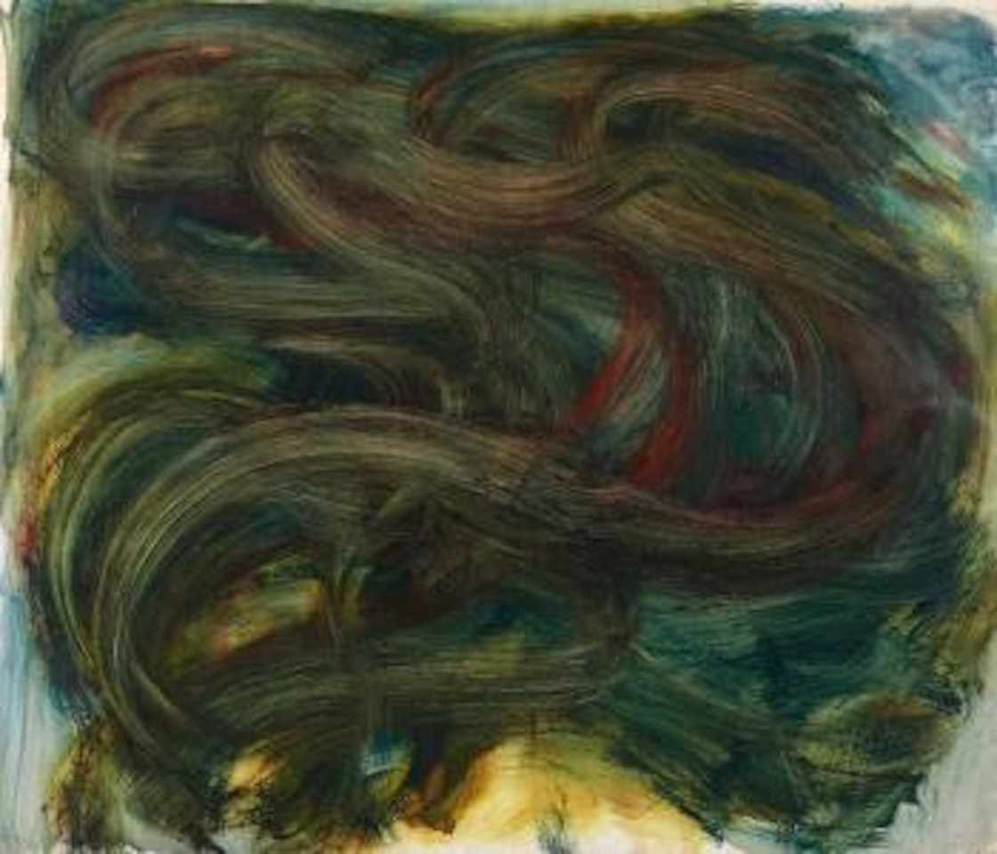 Sacre d'hiver by Jean Messagier