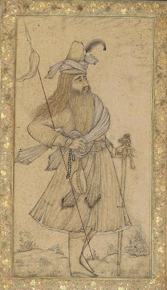Portrait of a Wandering Dervish by North Indian School