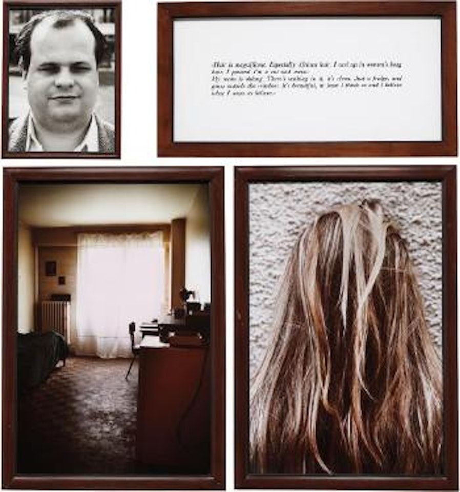 Hair, My Bedroom (The Blind) by Sophie Calle