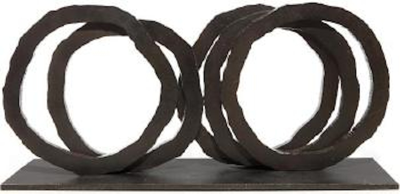 Five Indeterminate Lines by Bernar Venet