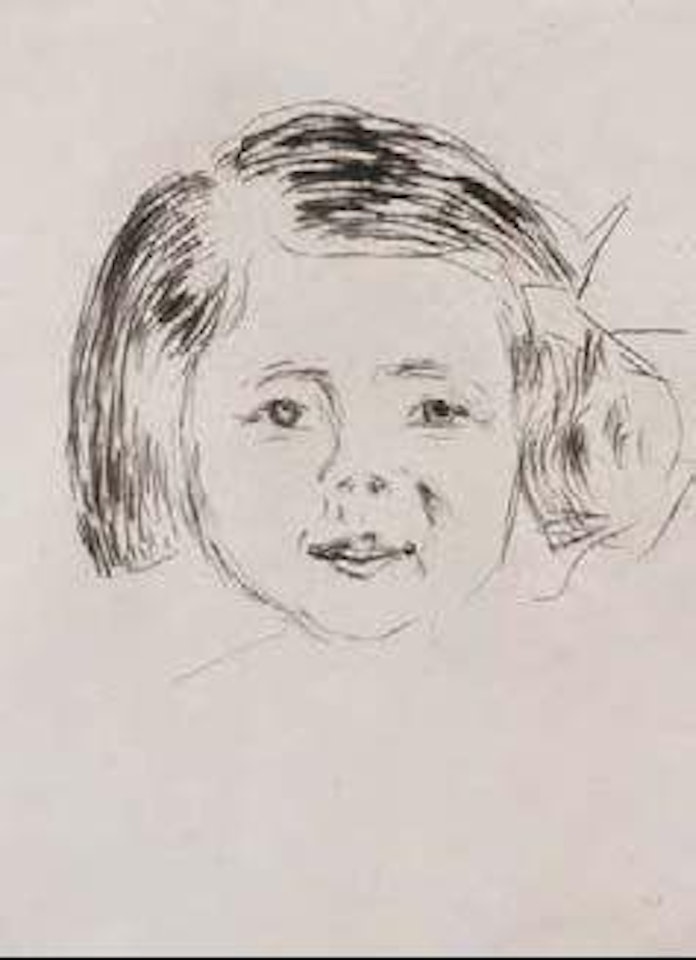Herbert Esche’s Daughter by Edvard Munch