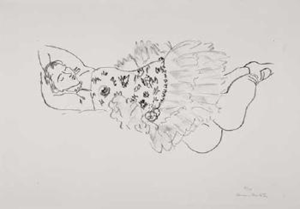 DANSEUSE ENDORMIE (D. 479) by Henri Matisse