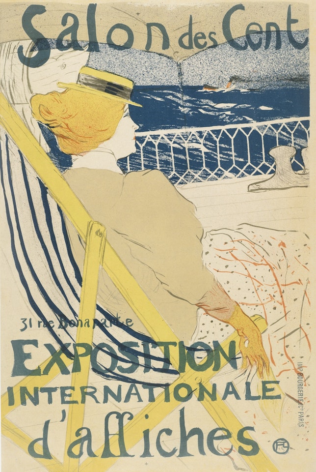 LA PASSAGÈRE DUE 54 - PROMENADE EN YACHT (D. 366; ADR. 137; W. P20) by Henri de Toulouse-Lautrec