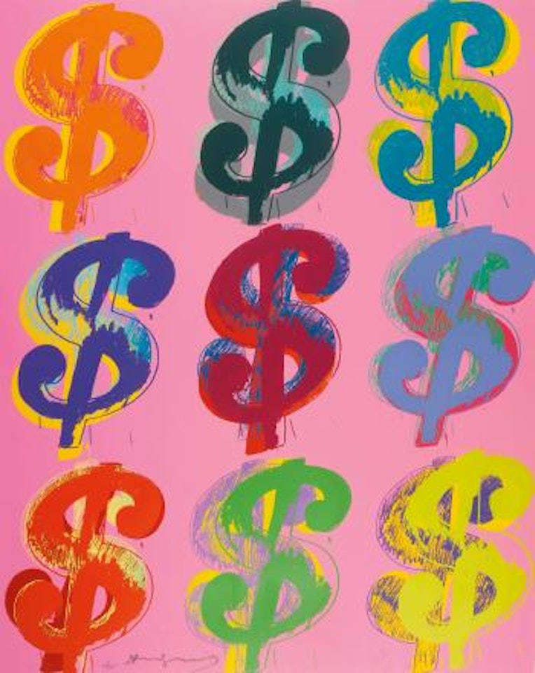 $ (9) (F. & S. II.285) by Andy Warhol