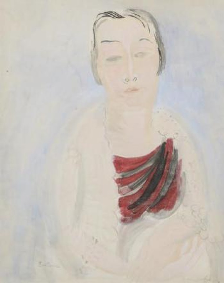 Portrait d'Emilienne by Raoul Dufy