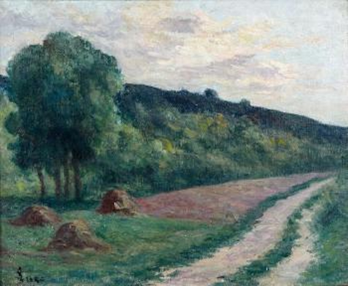 Lisière de bois à Rosny sur Seine by Maximilien Luce