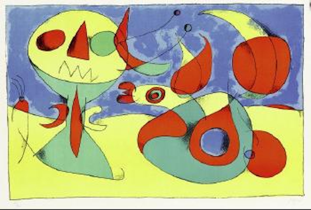 L'Oiseau Zephyr by Joan Miró