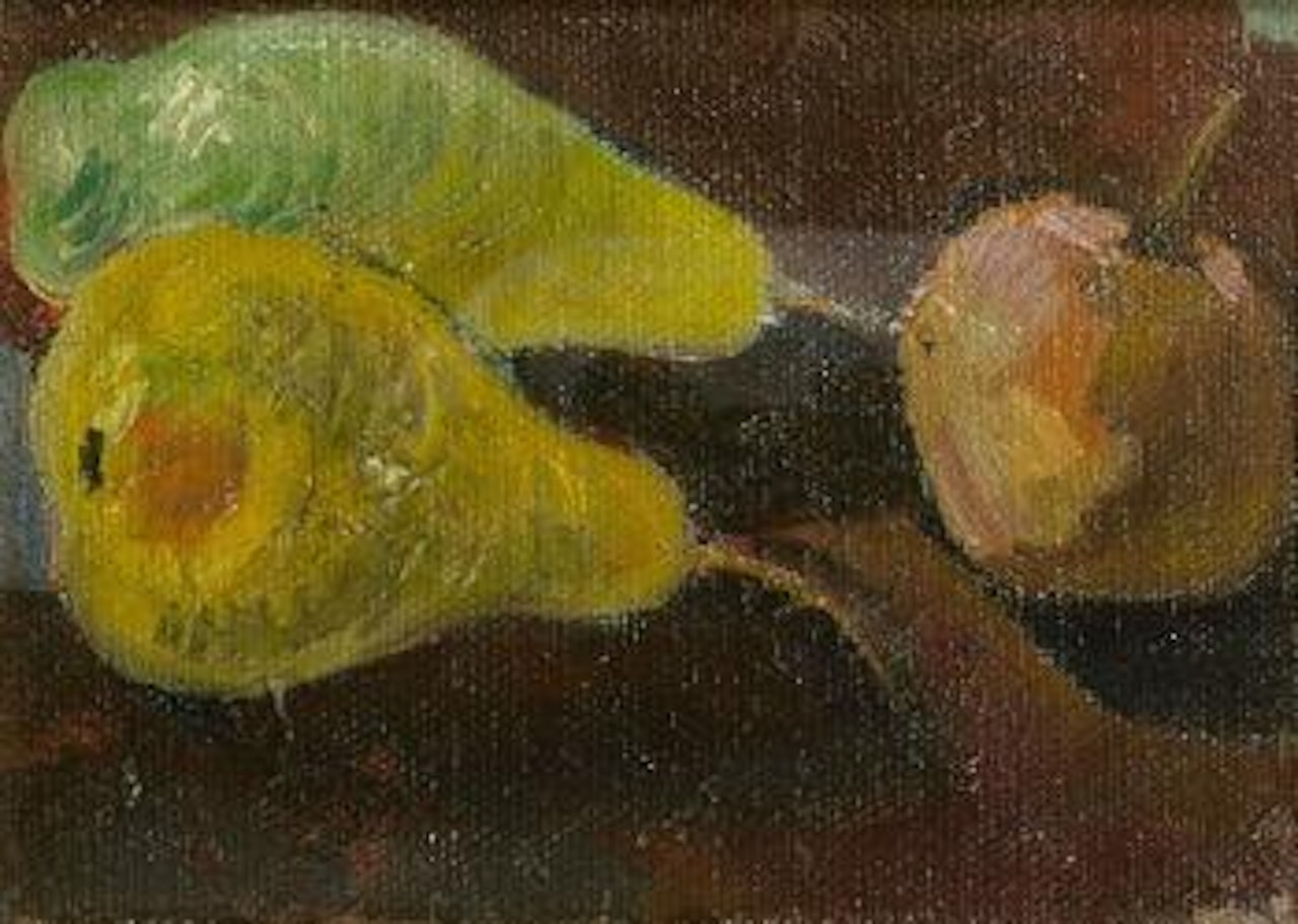 Nature morte aux poires et pomme by Louis Valtat