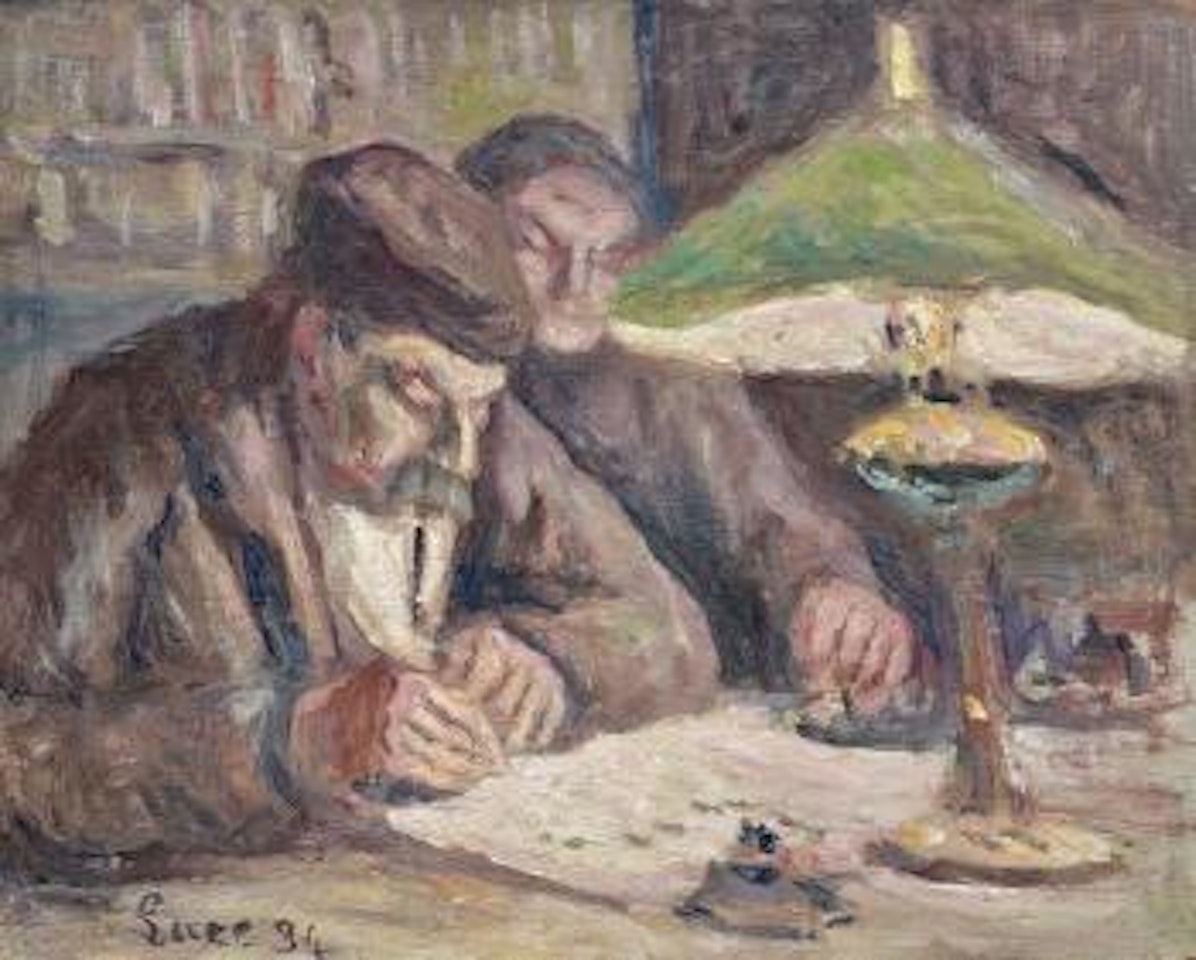 Les grands-parents Luce by Maximilien Luce