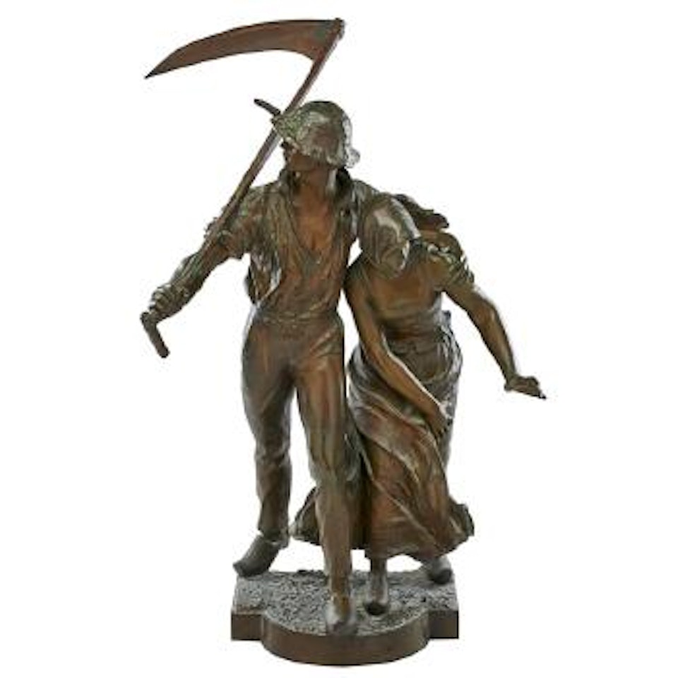 Les Faucheurs by Alfred Boucher
