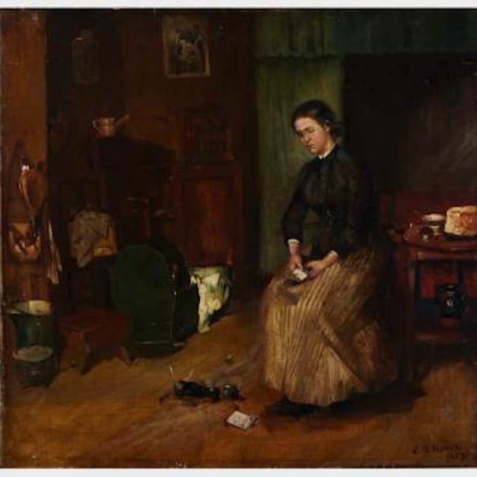 The letter by Edward Atkinson Hornel