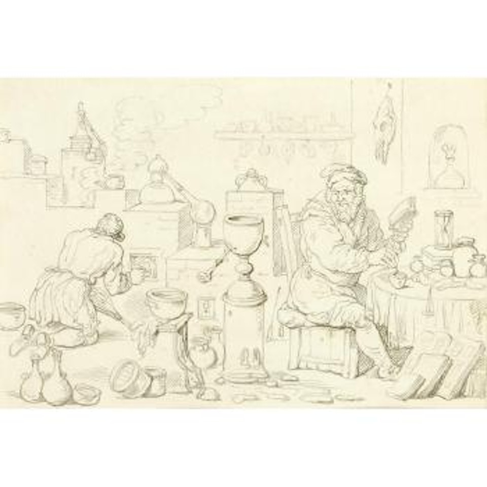 The Alchemist by Thomas Rowlandson