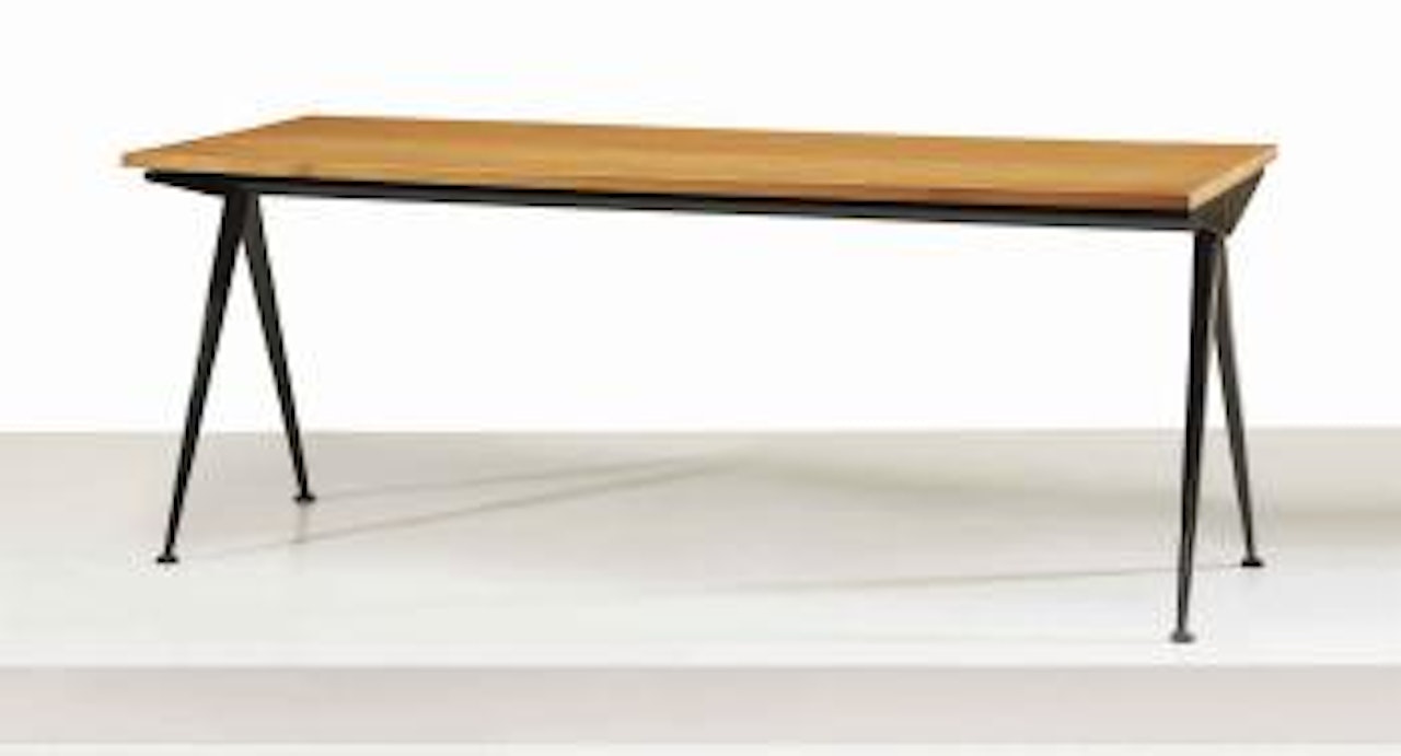 Table Cafétéria N. 512 Ou Compas by Jean Prouvé