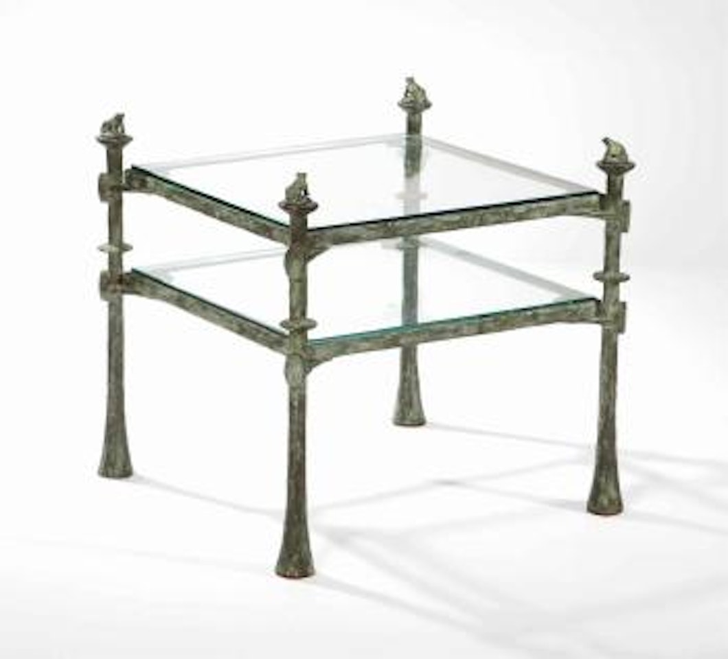 Bout De Canapé Aux Grenouilles by Diego Giacometti