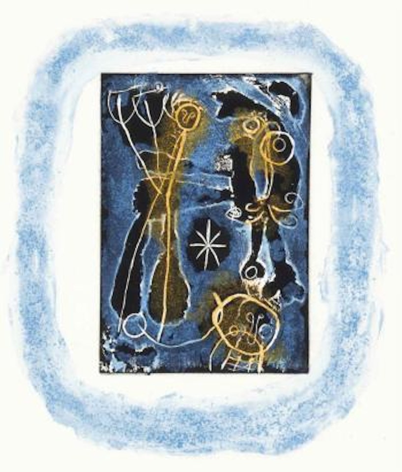 André Du Bouchet, La Lumière De La Lame; Yves Bonnefoy, Anti-platon; And Jacques Dupin, Saccades by Joan Miró
