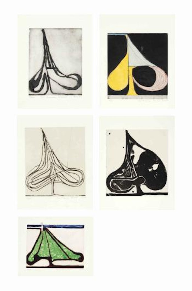 Five Spades by Richard Diebenkorn