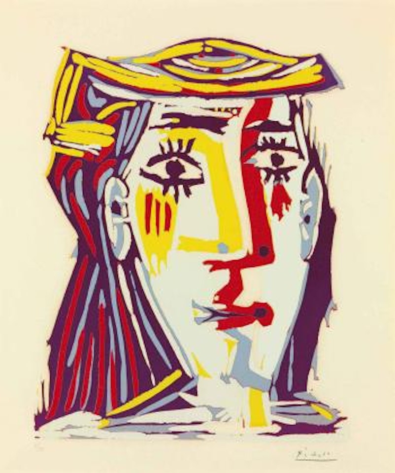 Femme au chapeau by Pablo Picasso