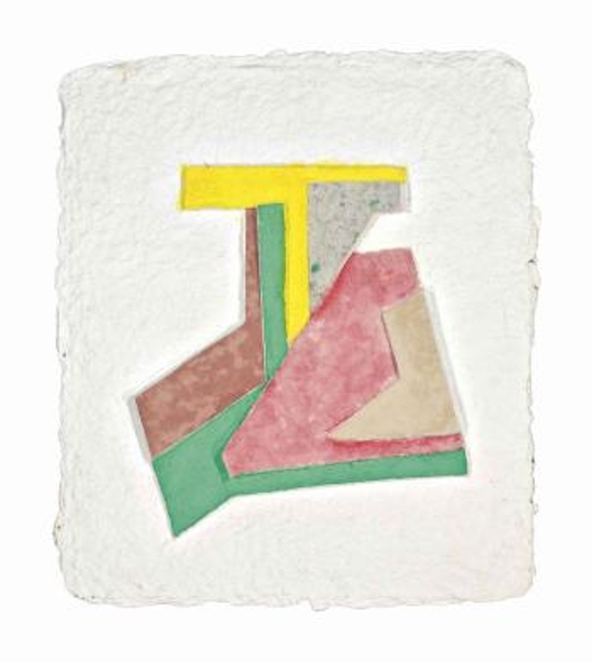 Nowe Miastro (IV), from Paper Relief Project by Frank Stella