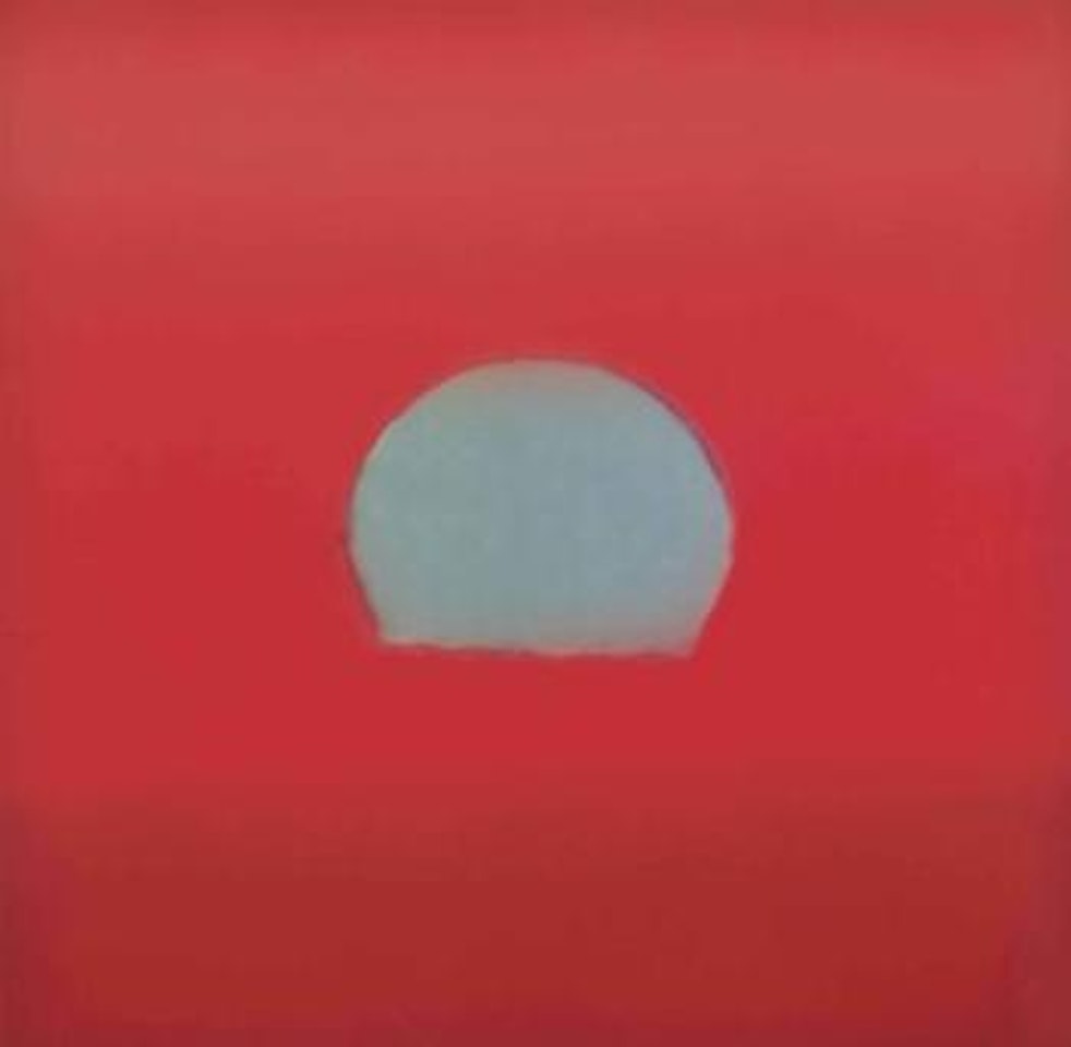 Sunset: One Plate by Andy Warhol