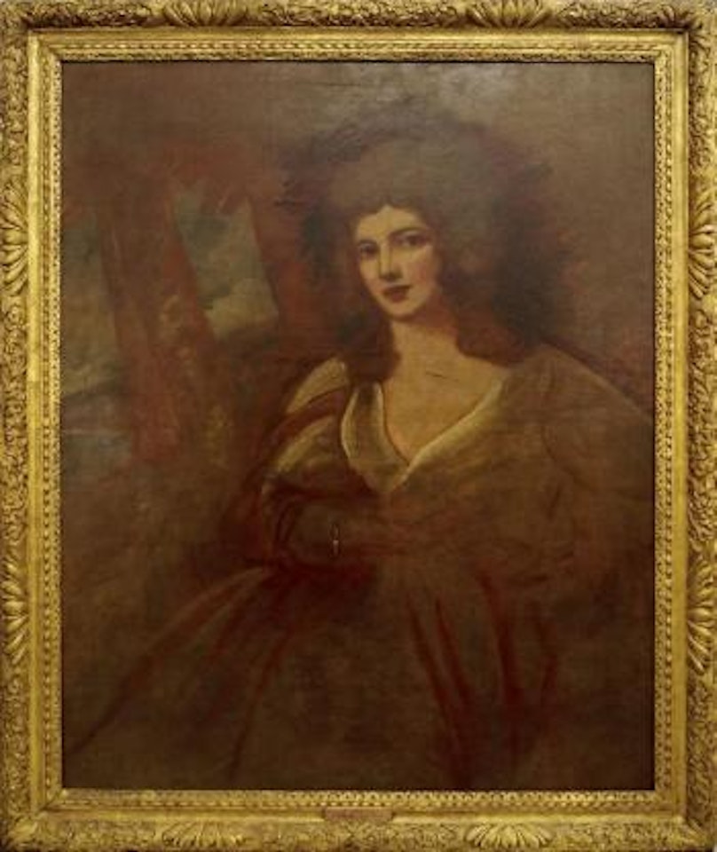 Portrait of Mrs Tickell, nee Sarah Ley by George Romney