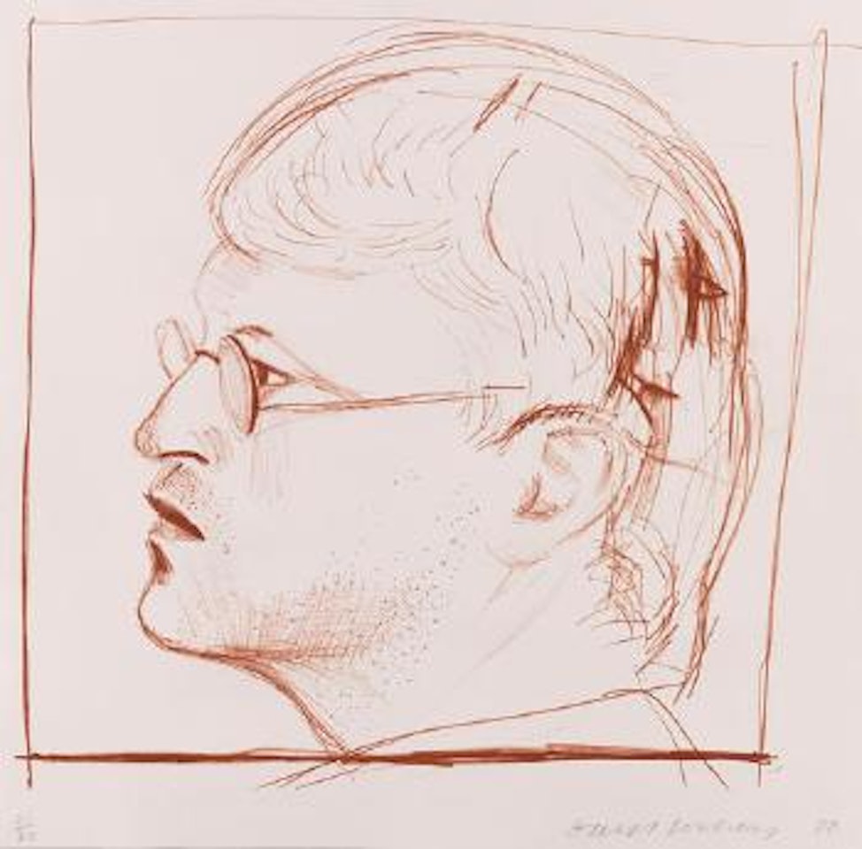Self Portrait by David Hockney