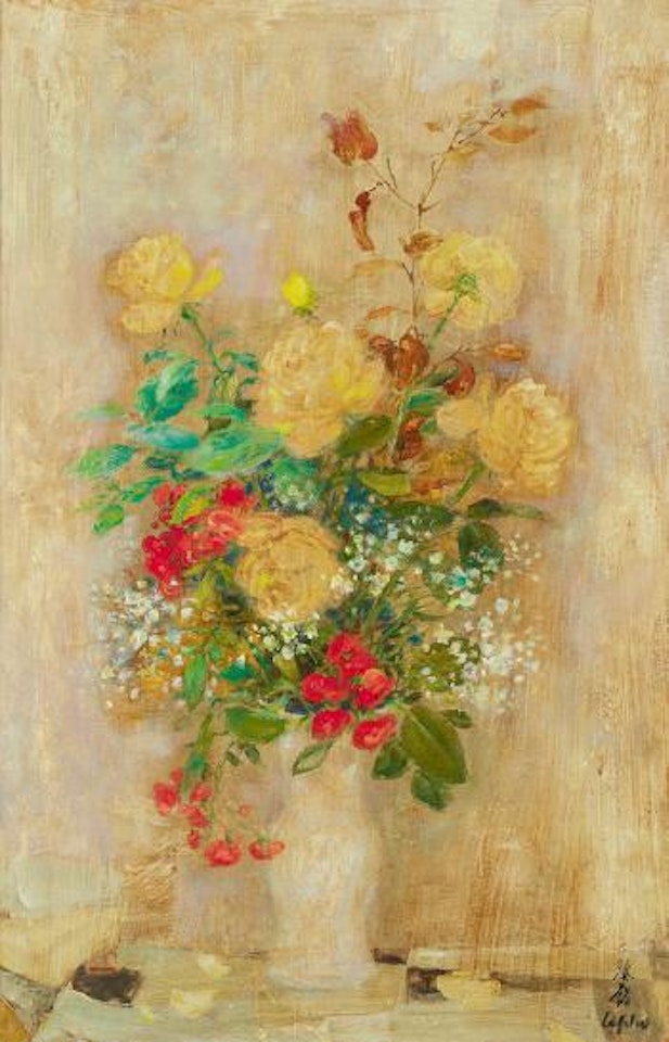 Flower in the Vase by Le Pho