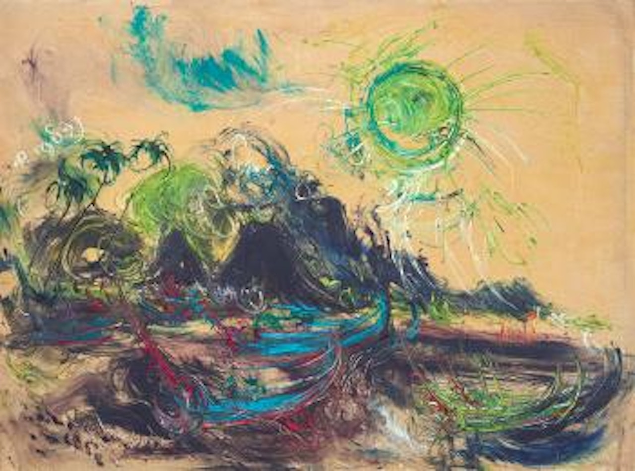Boats by Affandi