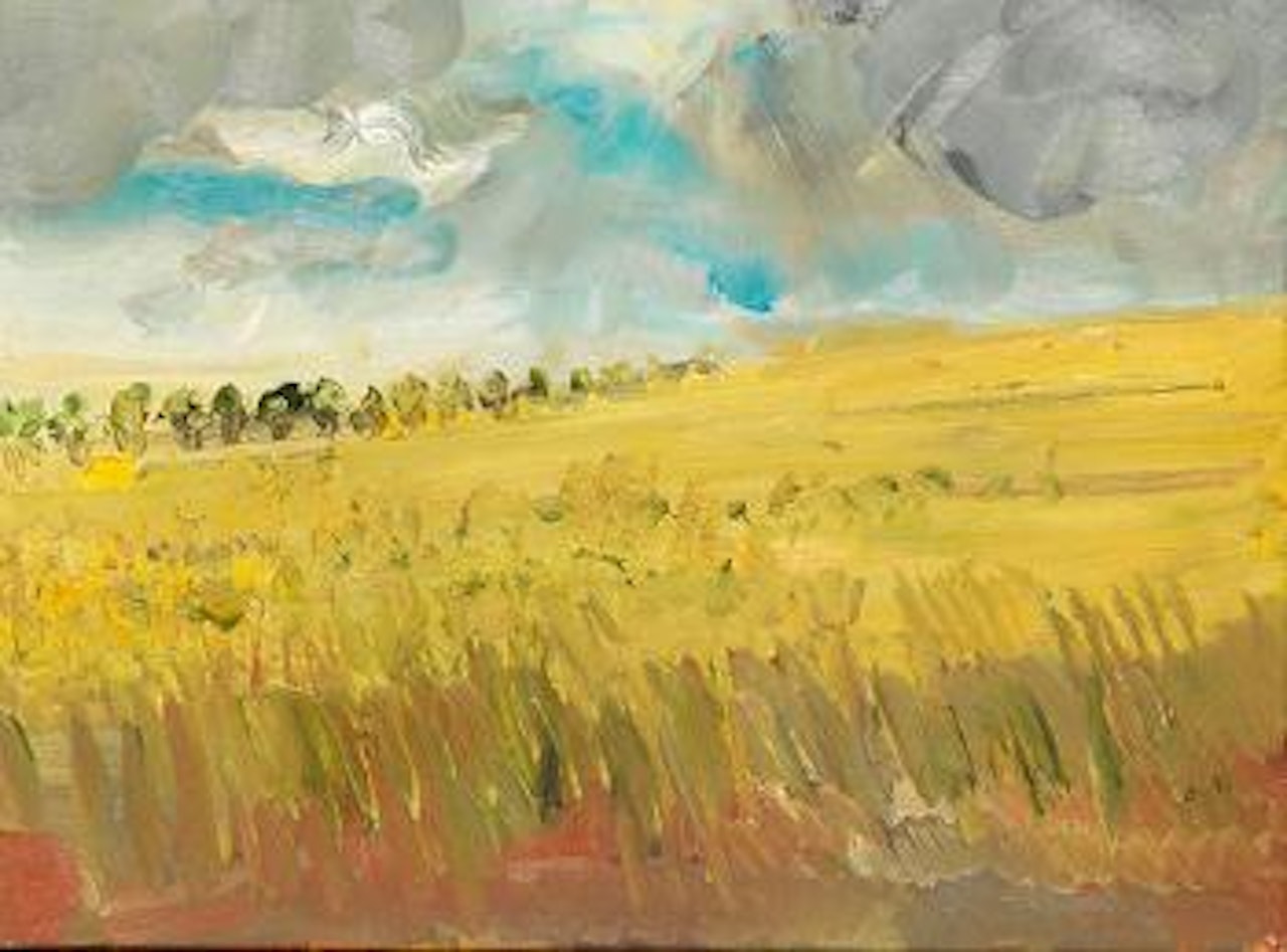 Rapsfeld (Karwe) by Rainer Fetting