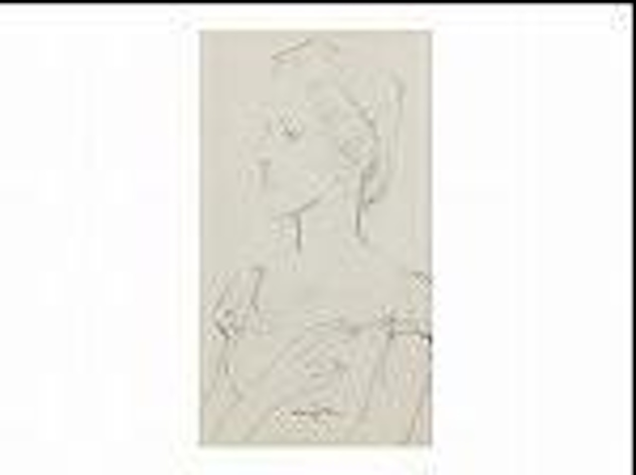 A woman by Leonard Tsuguharu Foujita