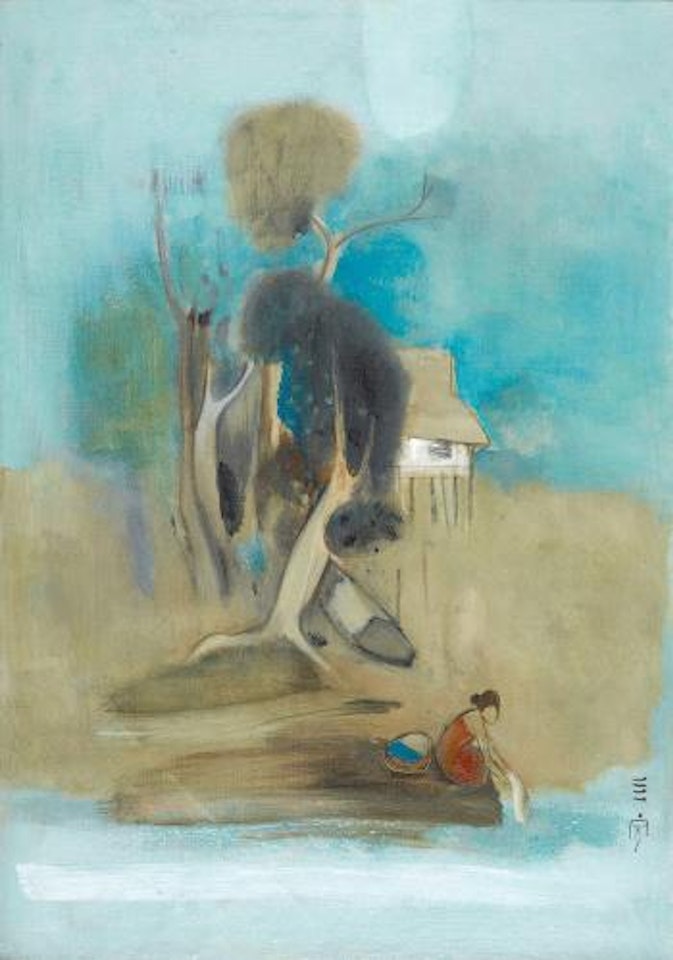 Seaside by Cheong Soo Pieng