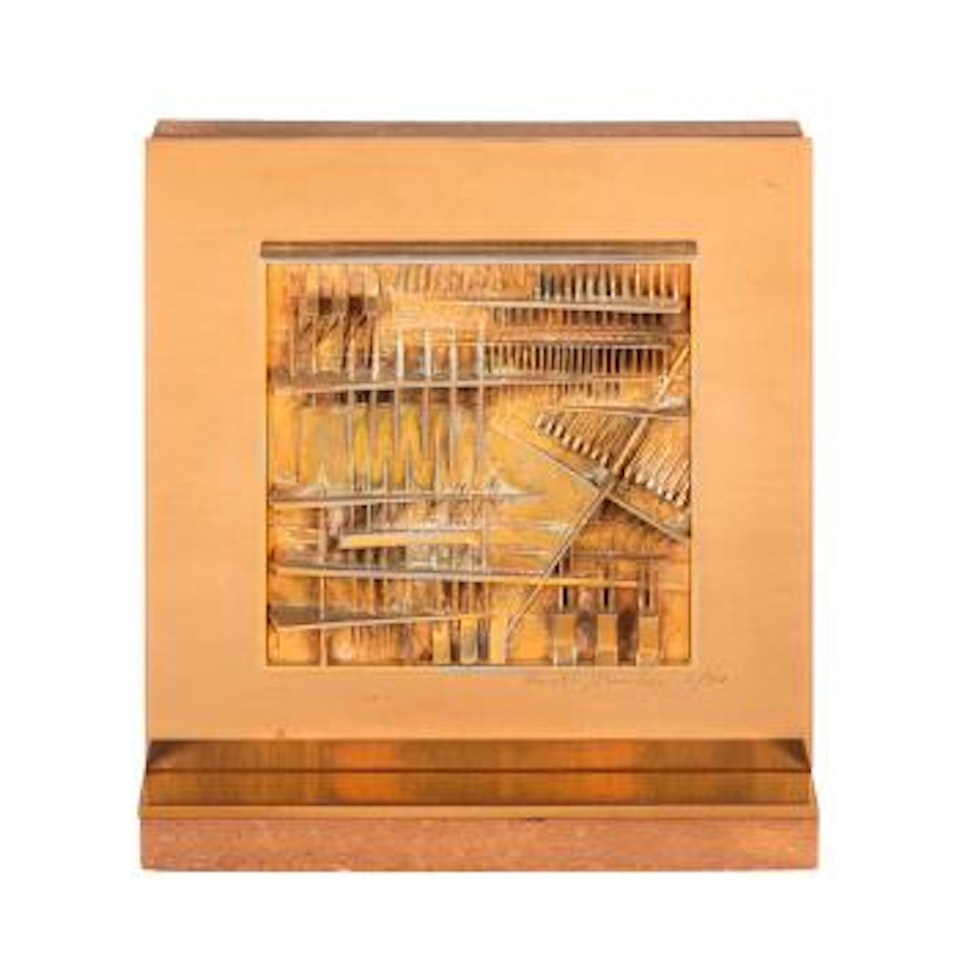 Basso rilievo by Arnaldo Pomodoro