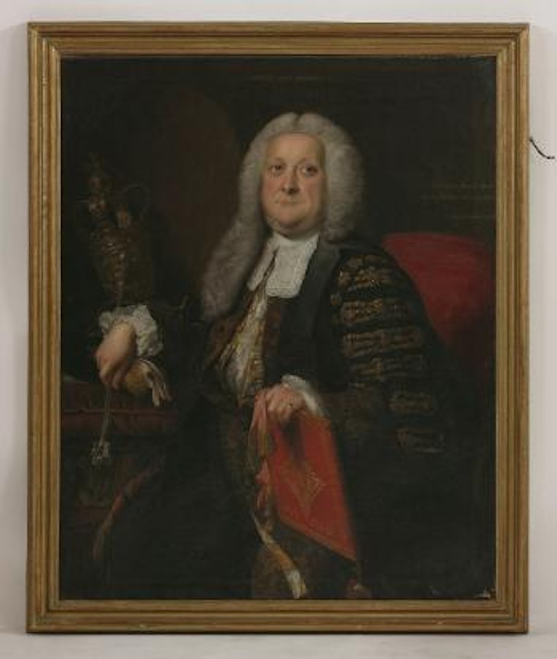 Portrait of Sir William Browne (1692-1774) by Thomas Hudson