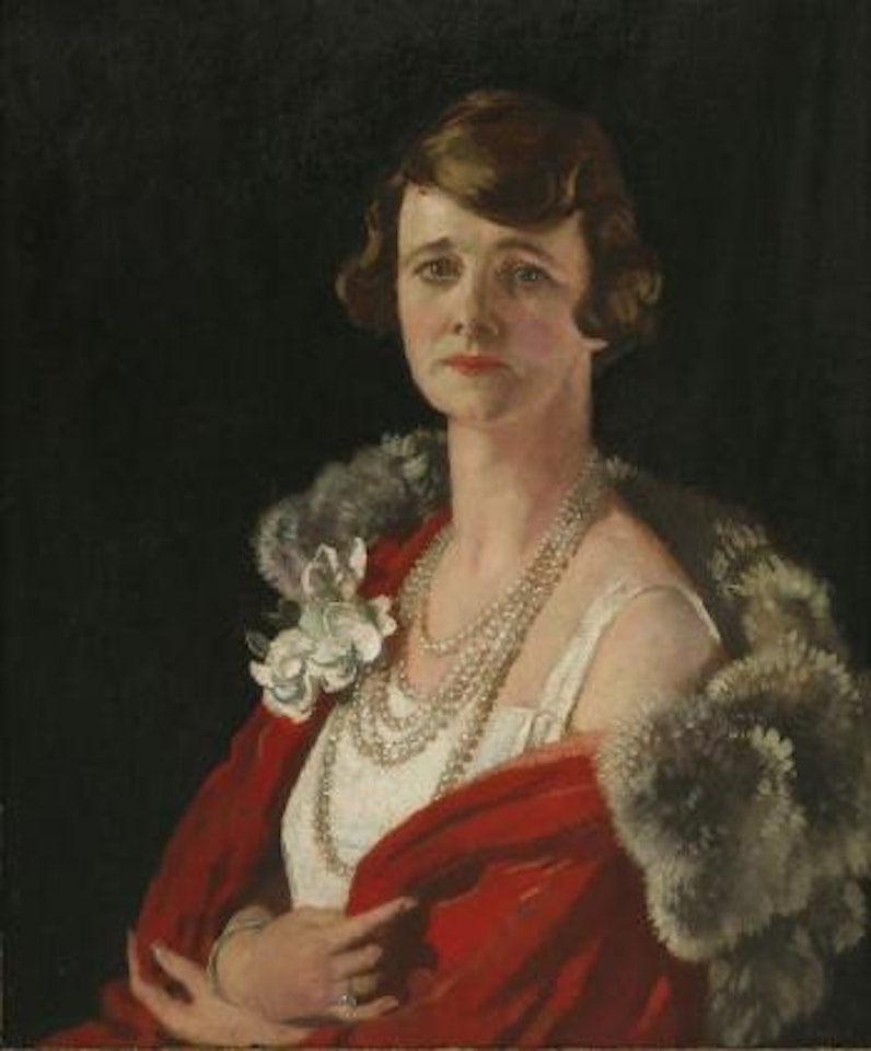 Portrait of Gertrude, Countess Of Dudley by William Orpen