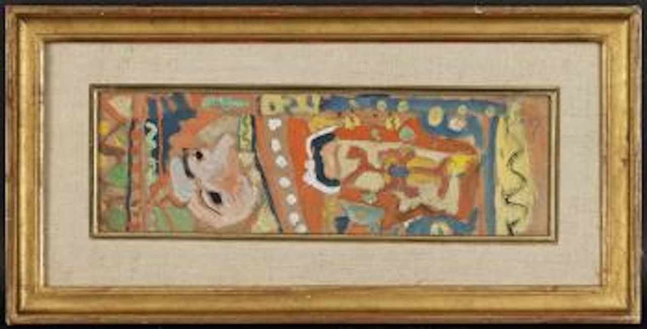 Masque et Tapisserie by Jean Pougny