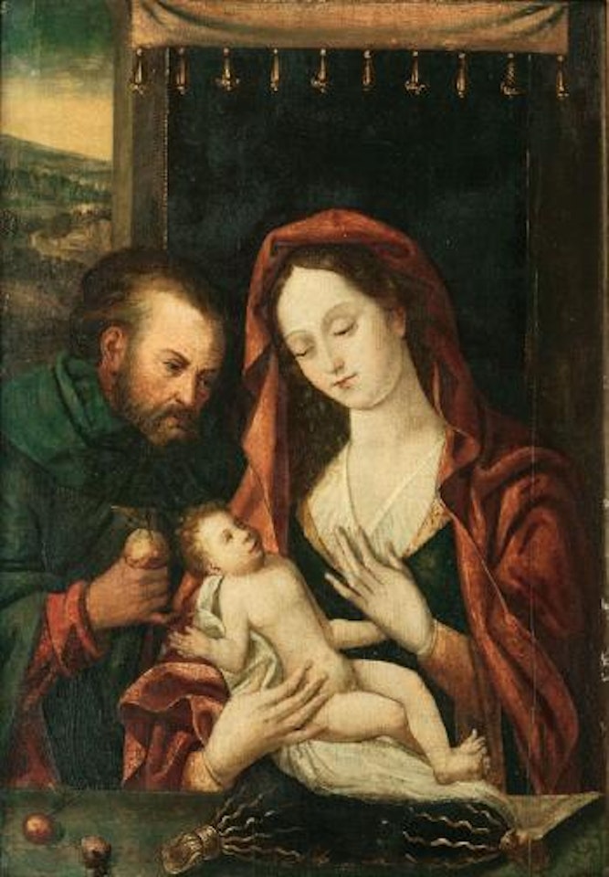 The Holy Family by Attributed to Pieter Coecke van Aelst I