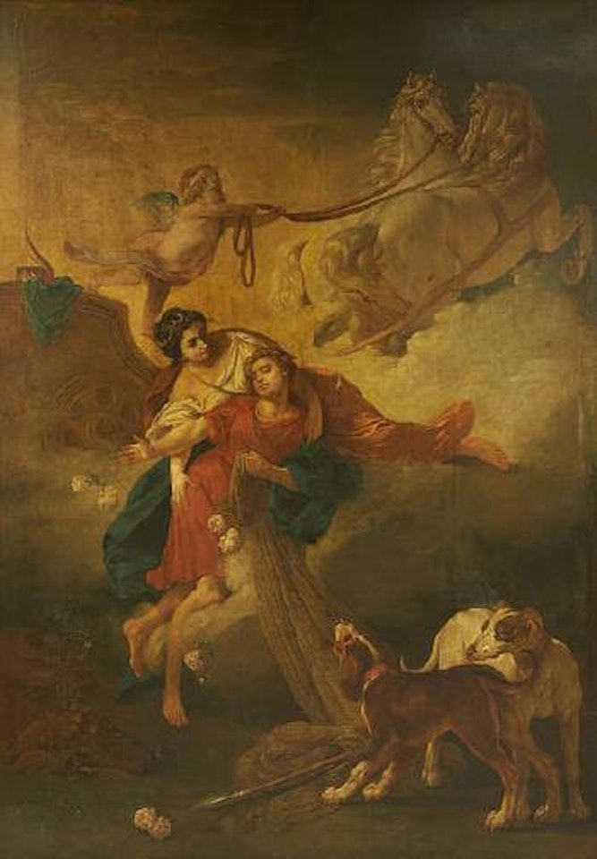 Scène mythologique by French School