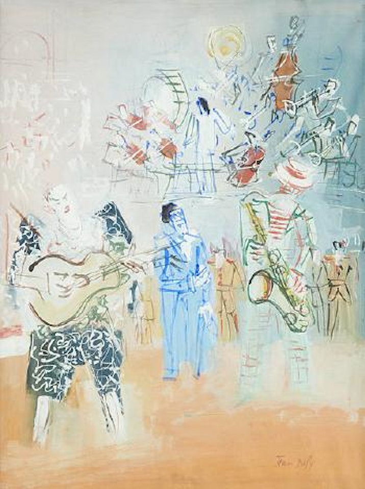 L’orchestre by Jean Dufy