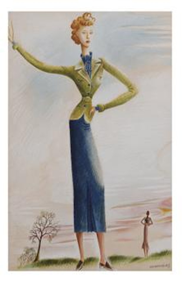 Portada para la revista Vogue by Miguel Covarrubias