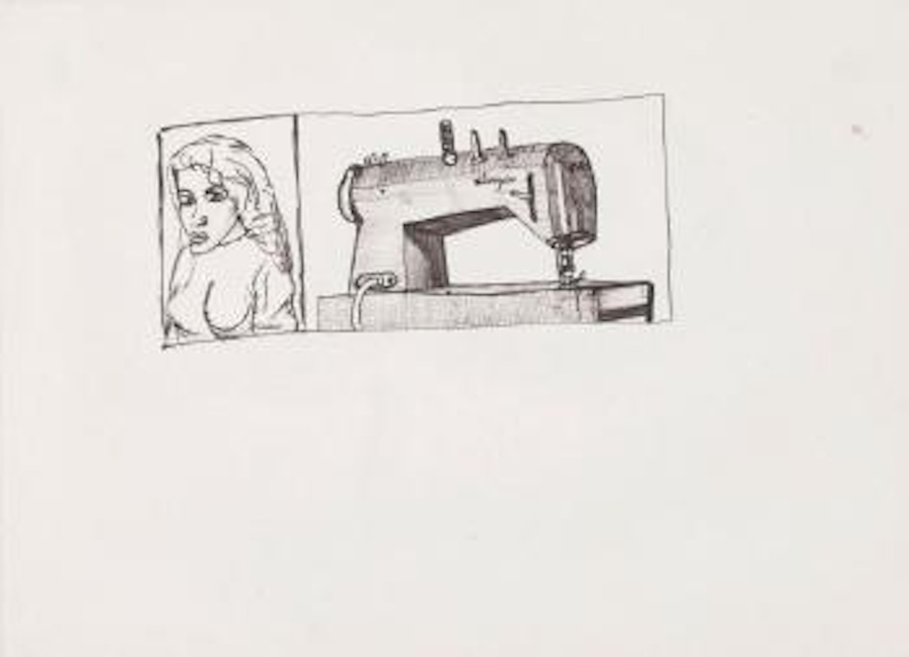 La machine à coudre by Robert Combas