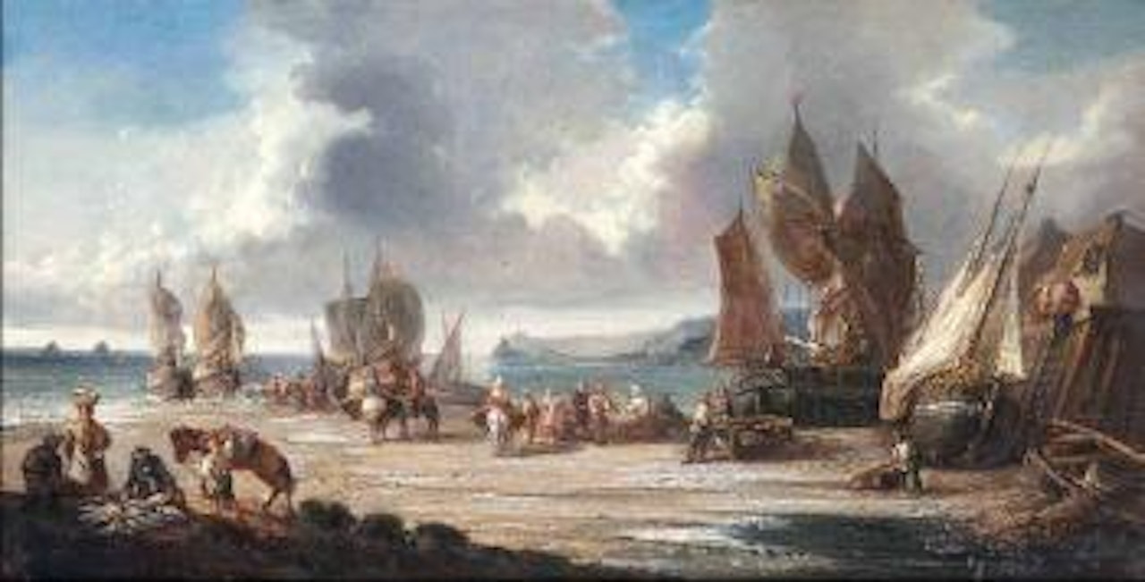 Après la pêche by François Etienne Musin