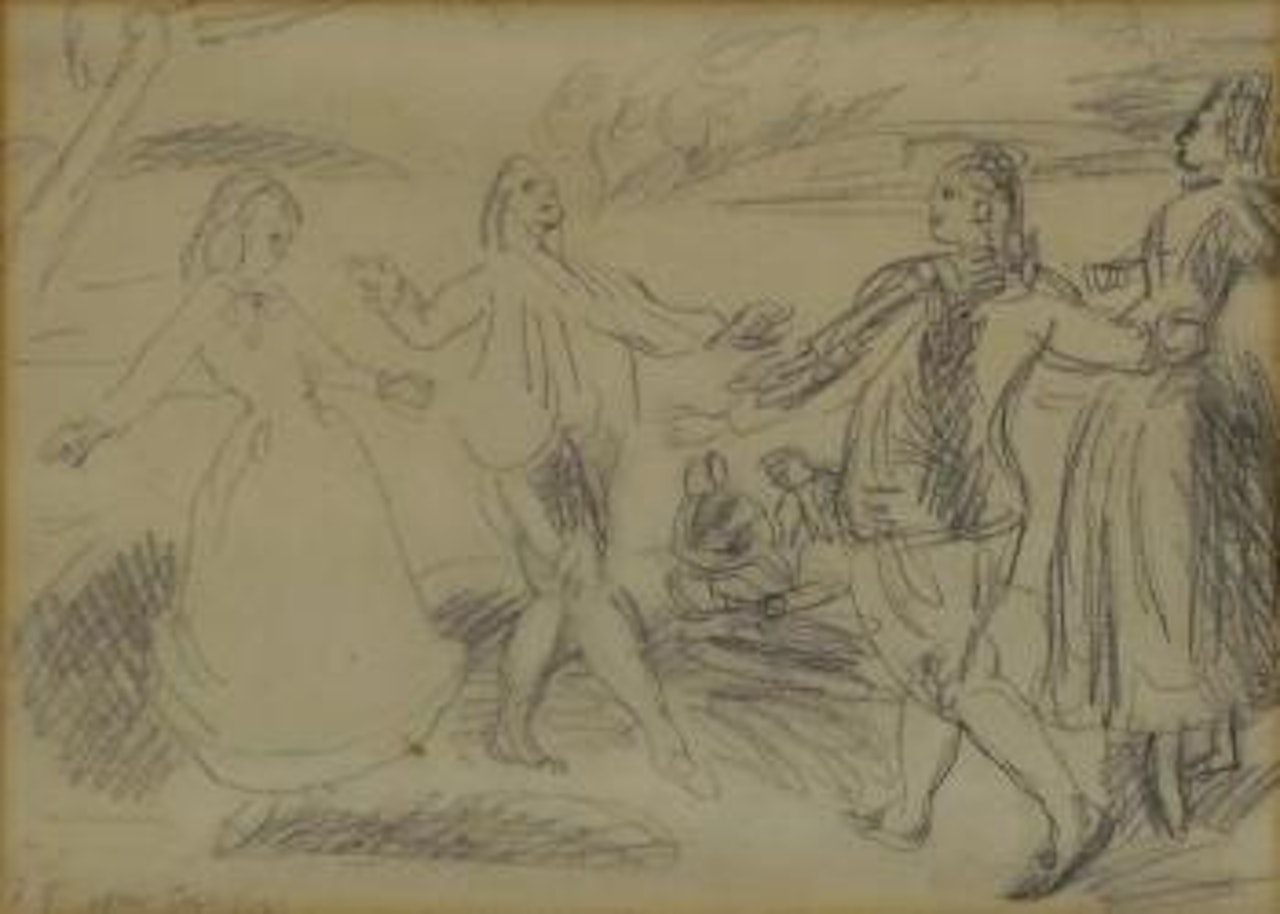 Spanish Dance by Francisco Jose de Goya y Lucientes by Duncan Grant
