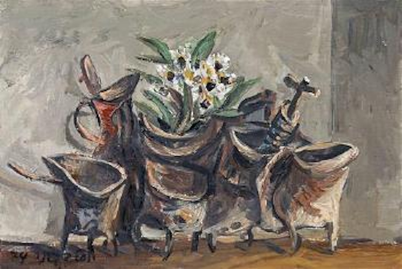 Still life by Yosl Bergner