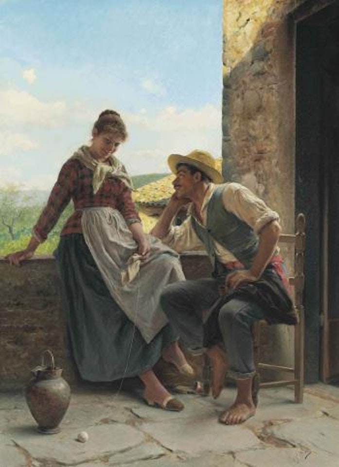 Flirtation by Luigi Bechi