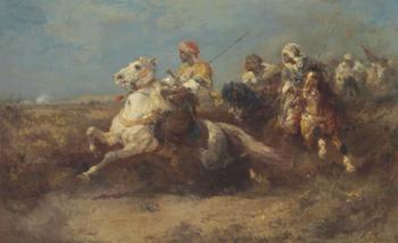 The Ambush by Adolf Schreyer